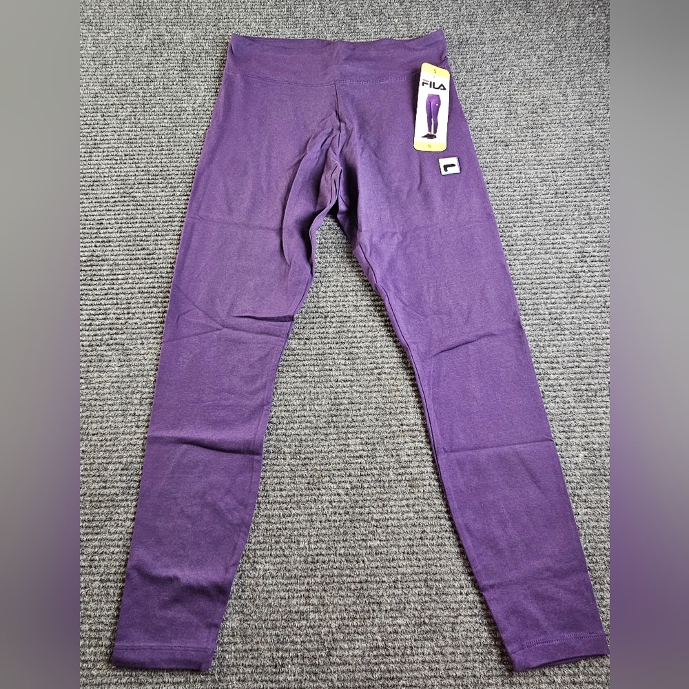 Fila Womens Small Purple Leggings New